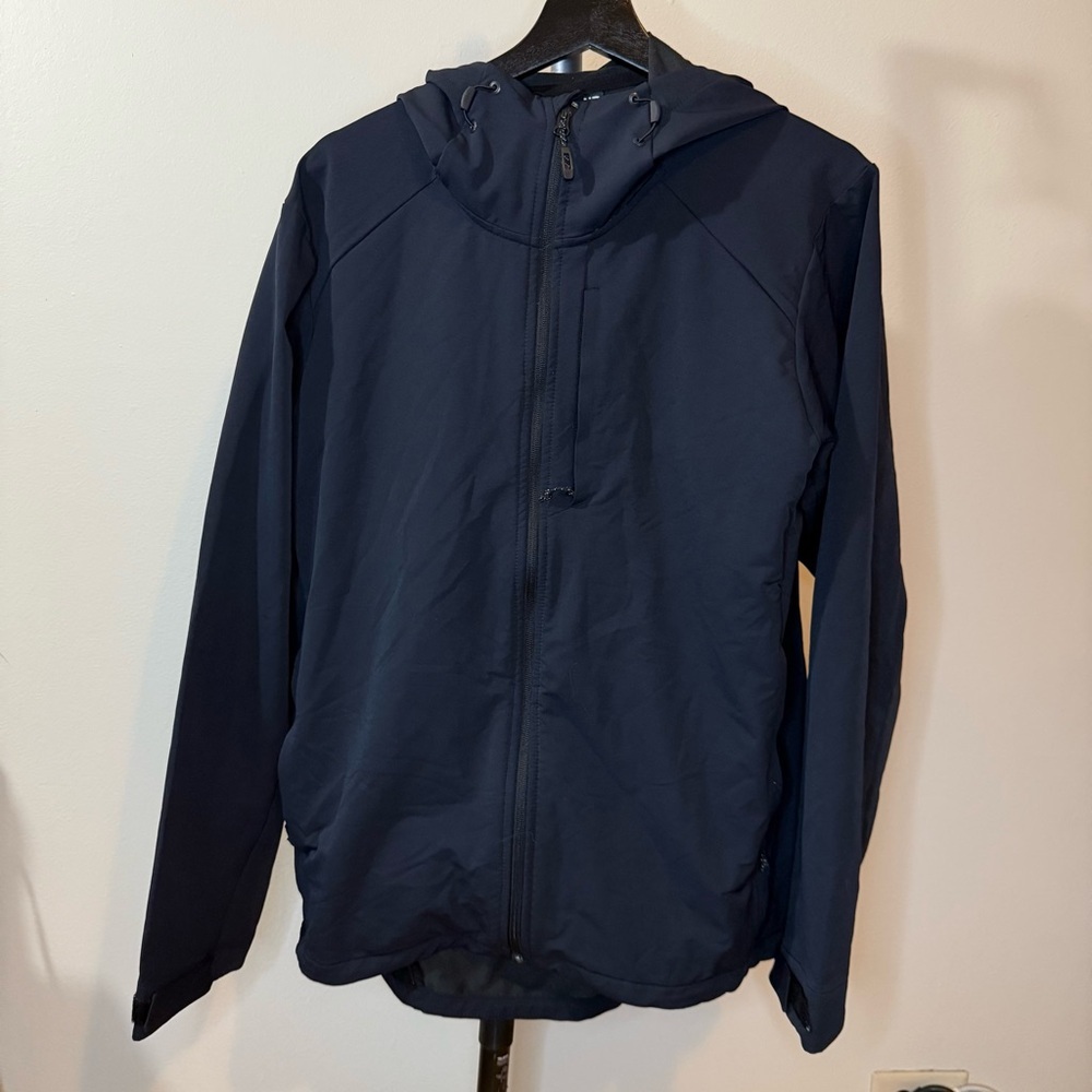 Kirkland Signature Men's Dark Blue Windbreaker